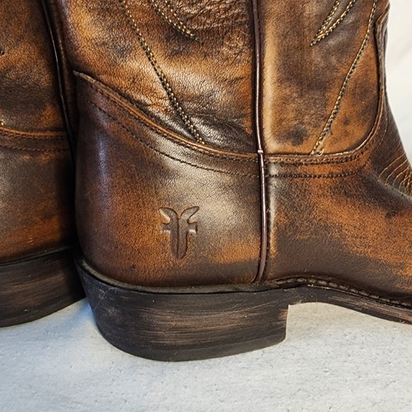 Frye Brown Heeled Boots - Picture 7 of 12